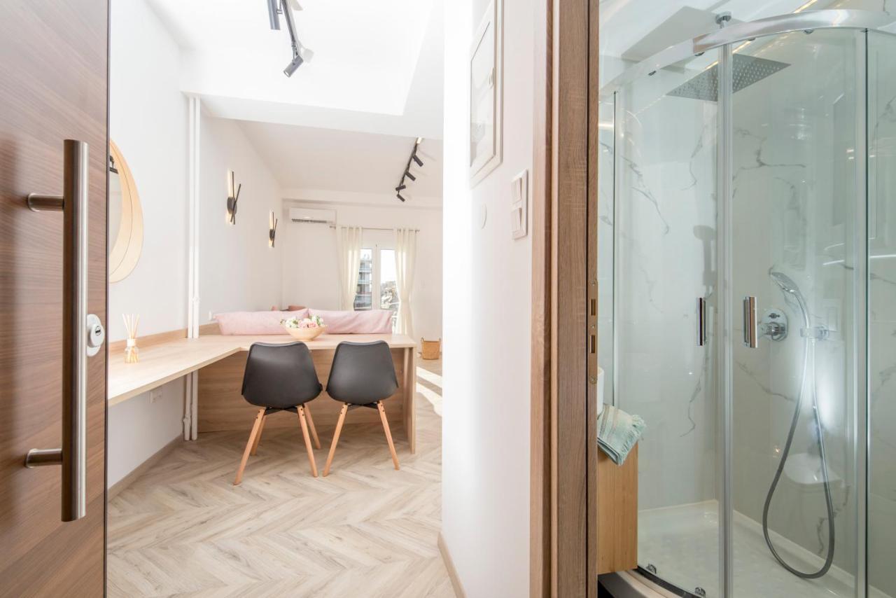 Lovely Studio 1' From Attiki Metro Station Athene Buitenkant foto